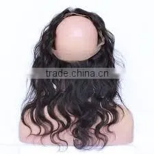 Brazilian Human Hair New Arrival 360 Lace Frontal with baby hair