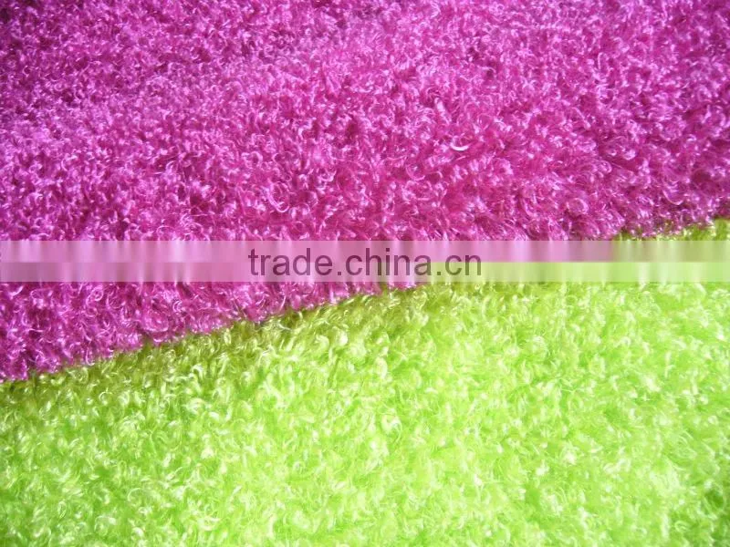 100% Polyester Long Pile Plush Fabric-Toy Fabric