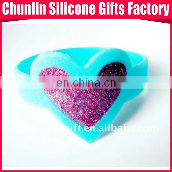Irregular Silicone Wristband,special shape wristbands