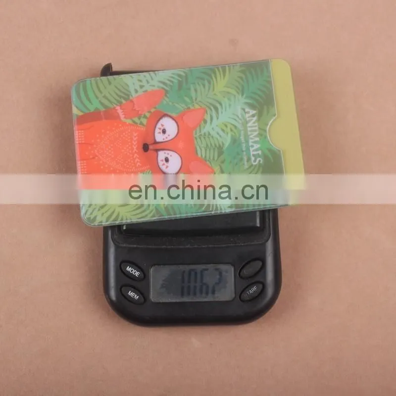 BSCI PVC colorful customized business ID Card plastic holder
