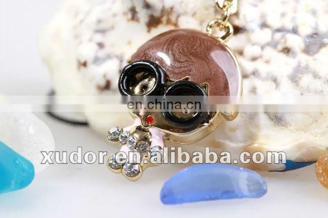 Lovely big eye girl Mobilephone Accessory,mobile phone strap/charm 5584