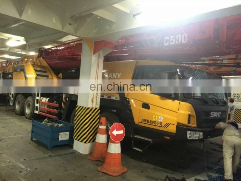 50 tons truck crane STC500 SANY official price list