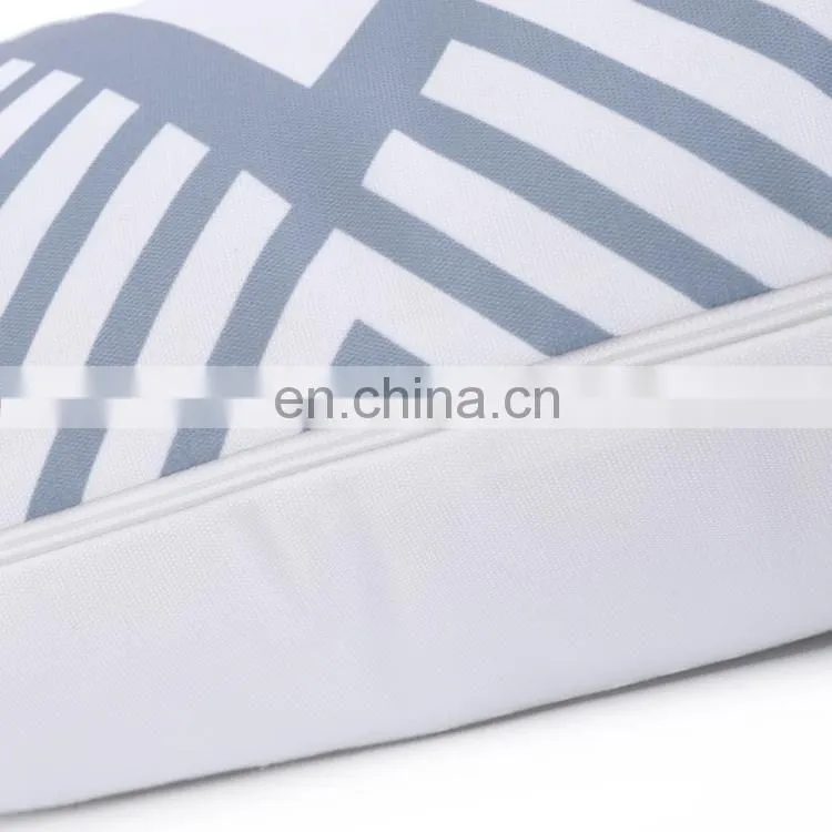 Modern Simple Geometric Style Soft polyester 18 x 18 Inches Square Throw Pillow Covers