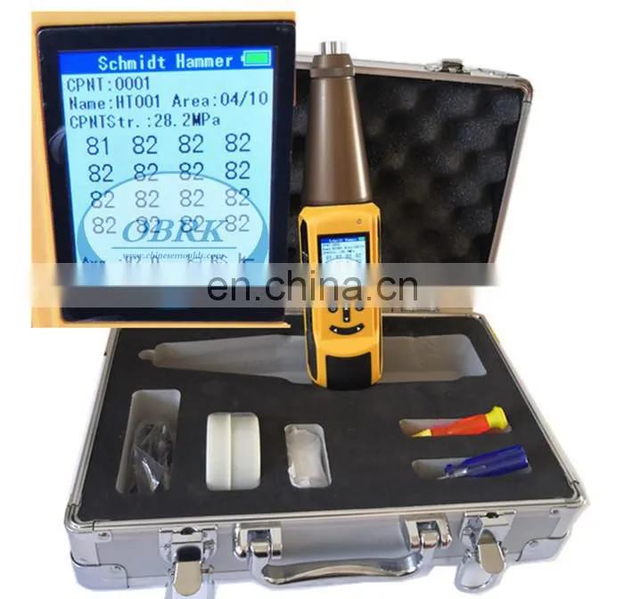 Eletronic Schmidt Hammer Machine / Digital Display Concrete Test Hammer