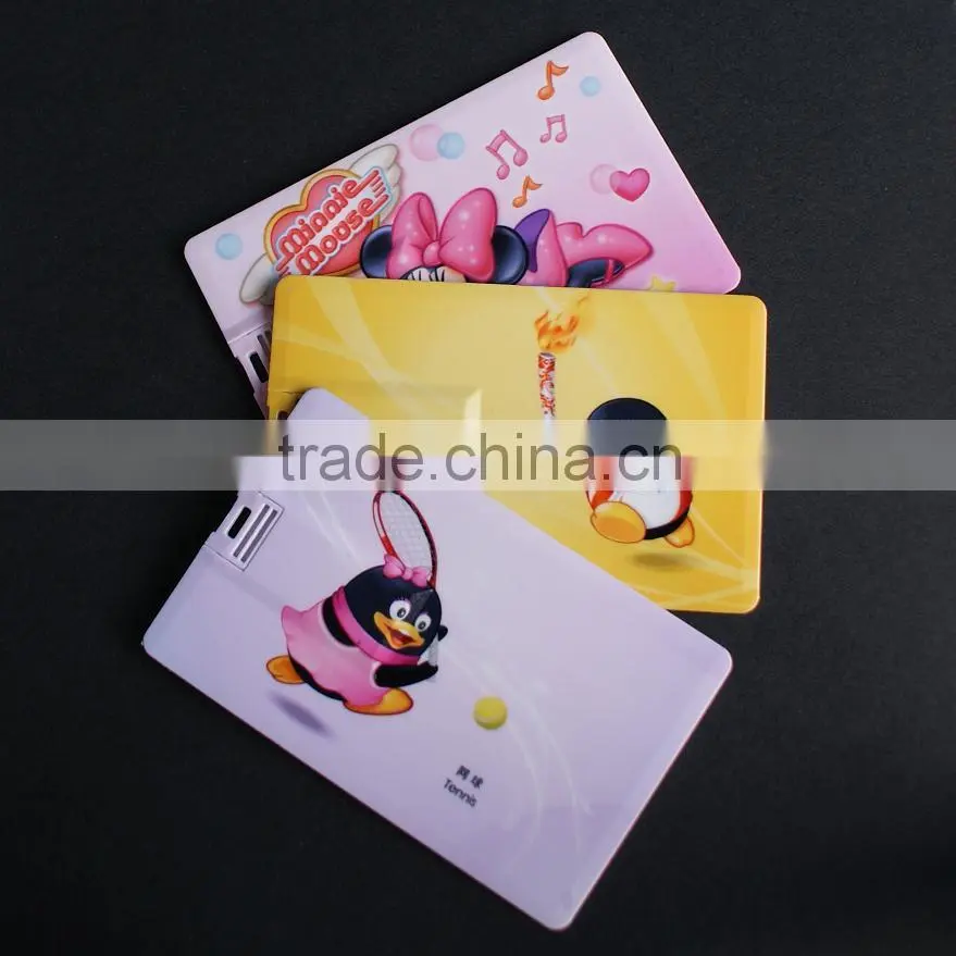 factory price good quality high speed low price 2gb business card usb of promotion gift with high definition full printing