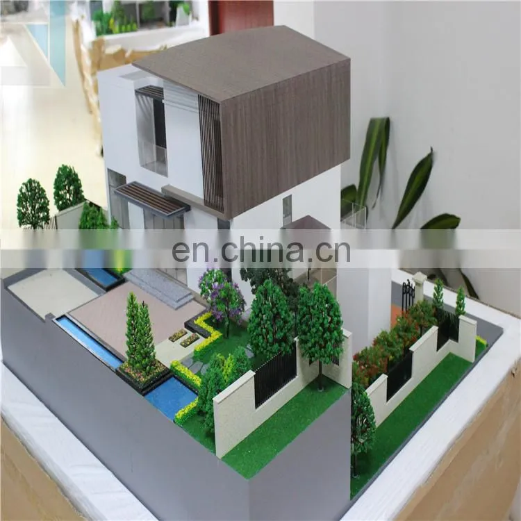 Quality assured luxury model for sales , led 3d miniature building scale model