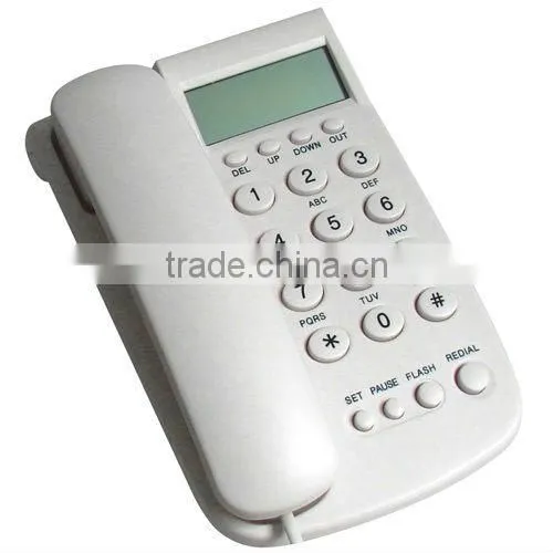 ivory single port telephone wall jack