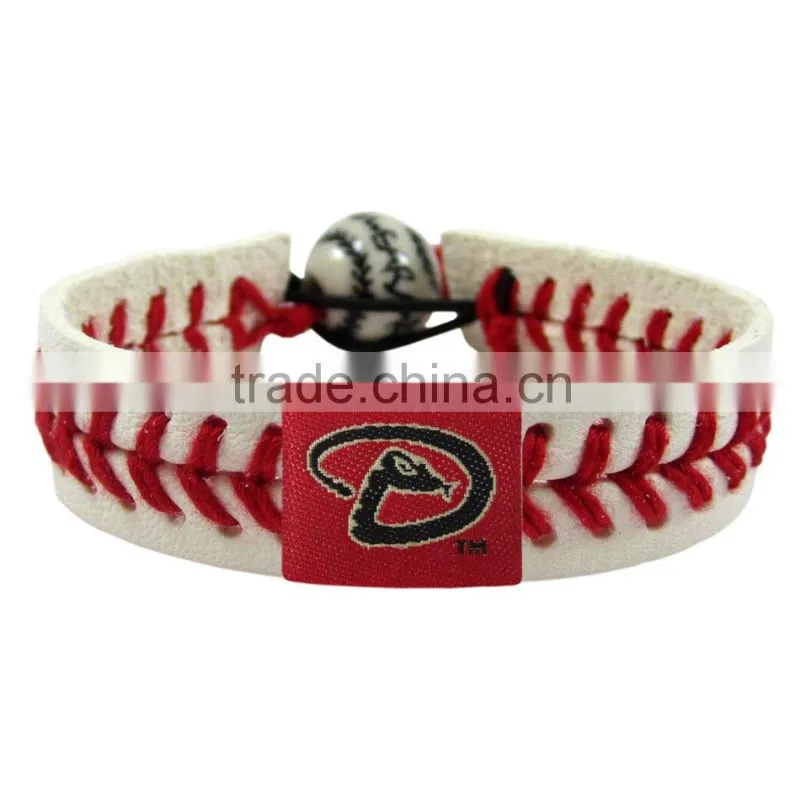 Custom made sports Baseball bracelet