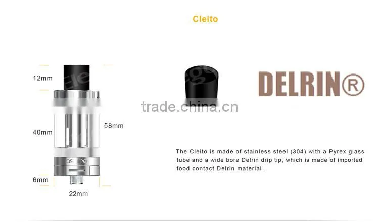 Elego wholesale Aspire Cleito Subohm Tank , fast shipping Aspire Cleito