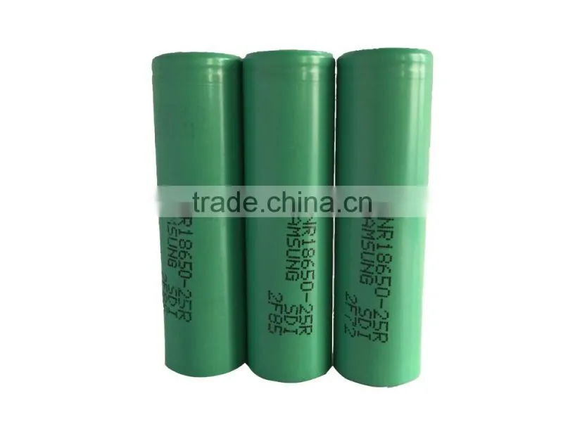 2016 Newest Samsung INR18650-25R energy variable voltage battery pack in china