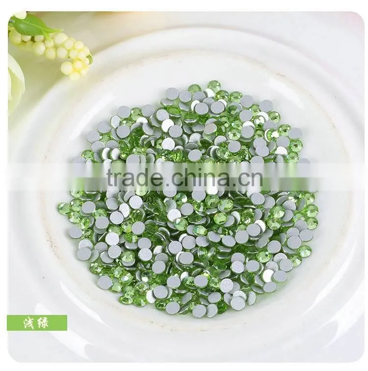 Wholesale world stone dmc / garment decoration hot fix rhinestone hematite color
