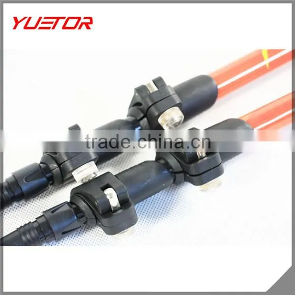 Cork Handle Material and Carbon Fiber Shaft Material carbon fiber telescopic trekking pole