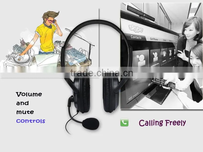 The most professional game accessories factory in china headphone for ps4 4.25 foot cable
