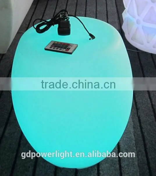 New PE plastic Stool with LED lights & remote control YXF-4243