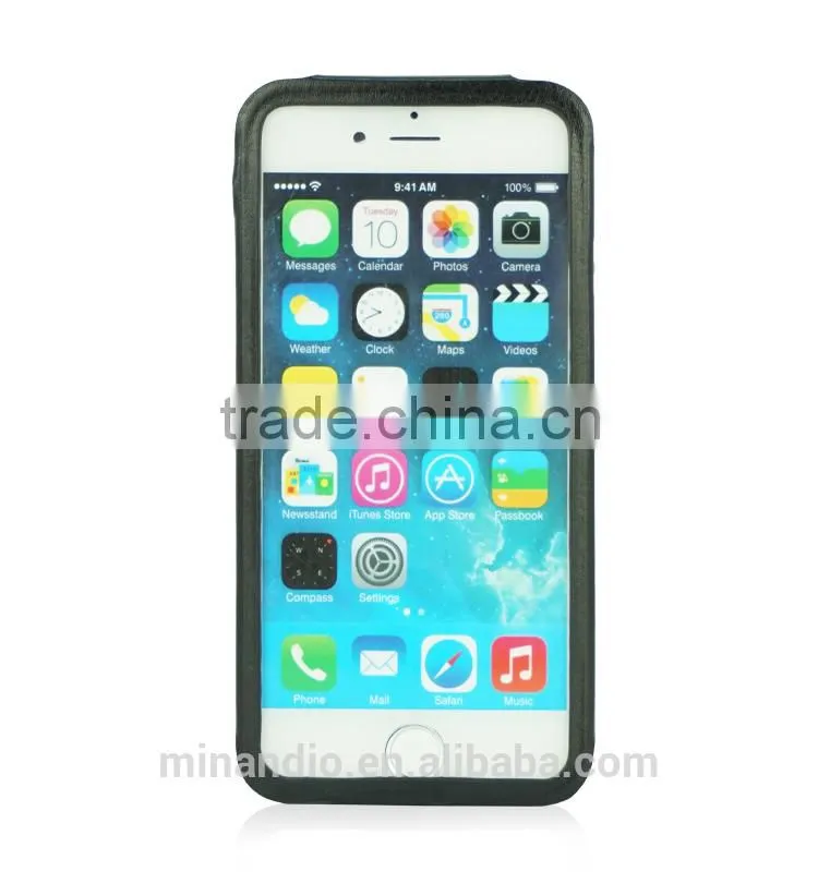 2015 New Product Manufacturer leather case with cards slots Compatible Brand for Apple iphone 6 4.7" iphone6