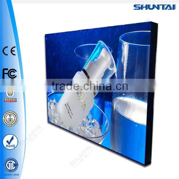 hot sale advertising illuminate outdoor bus stop advertisement light box