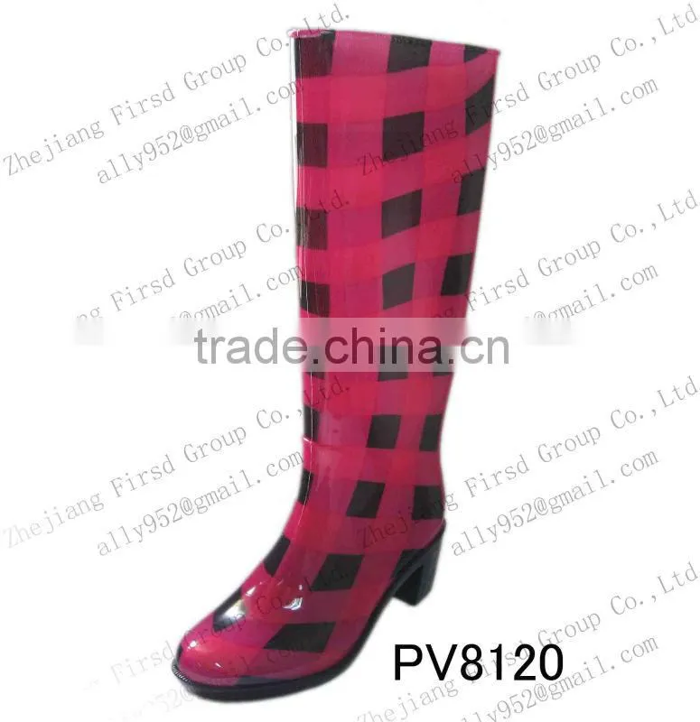 2013 latest women rain boots