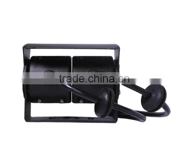 1 Year Warranty High Quality Truck Backup Camera System Wired Analog Waterprof Twin Lens CCD Reversing Camera