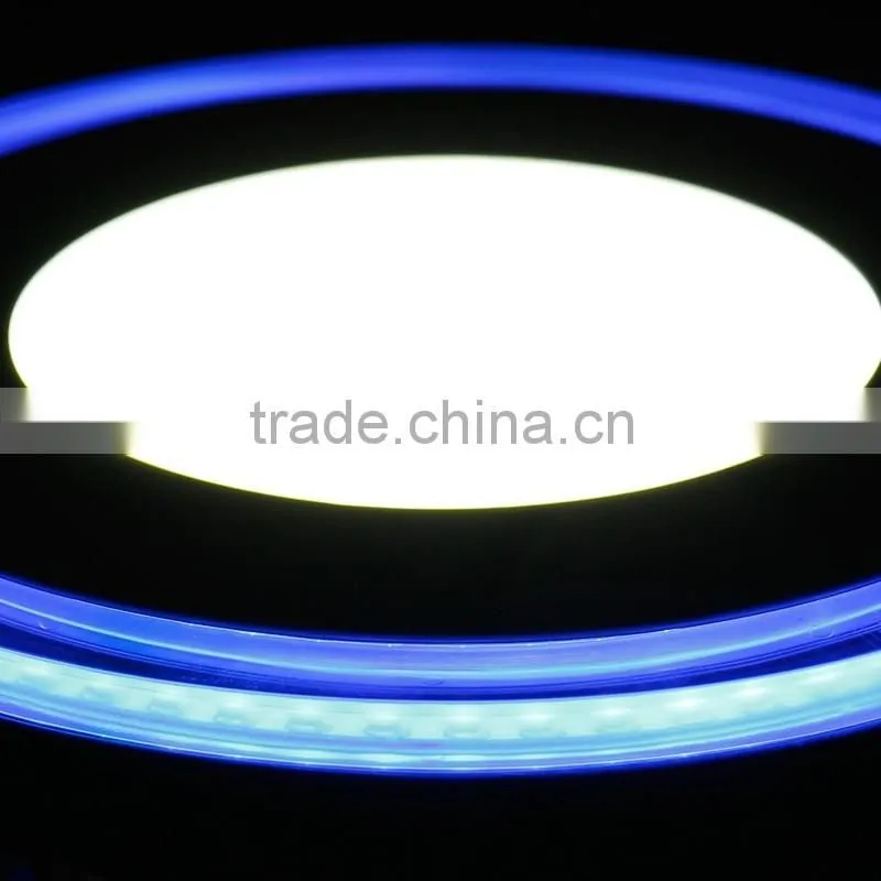 Hongzhun new product 6w 12w 18w glass panel with warranty 2 years