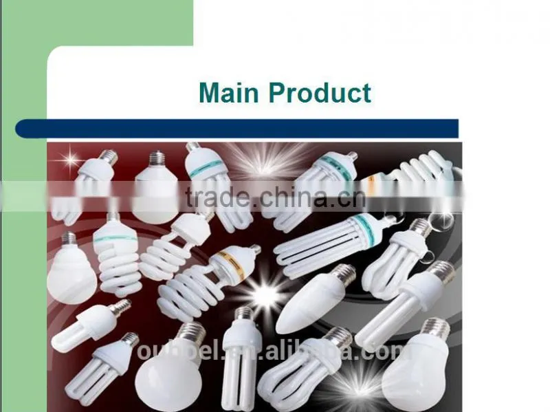 2U CFL energy saving lamp Save energy bulb (CE ISO SASO ROHS )