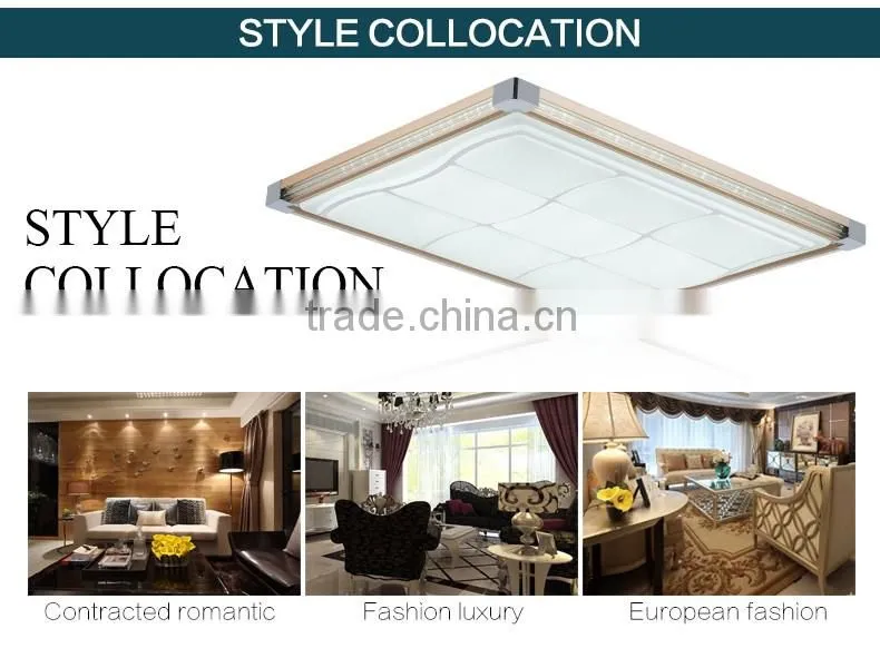 2015 hot sell decorative acrylic ceiling light made in china led ceiling spot light covers
