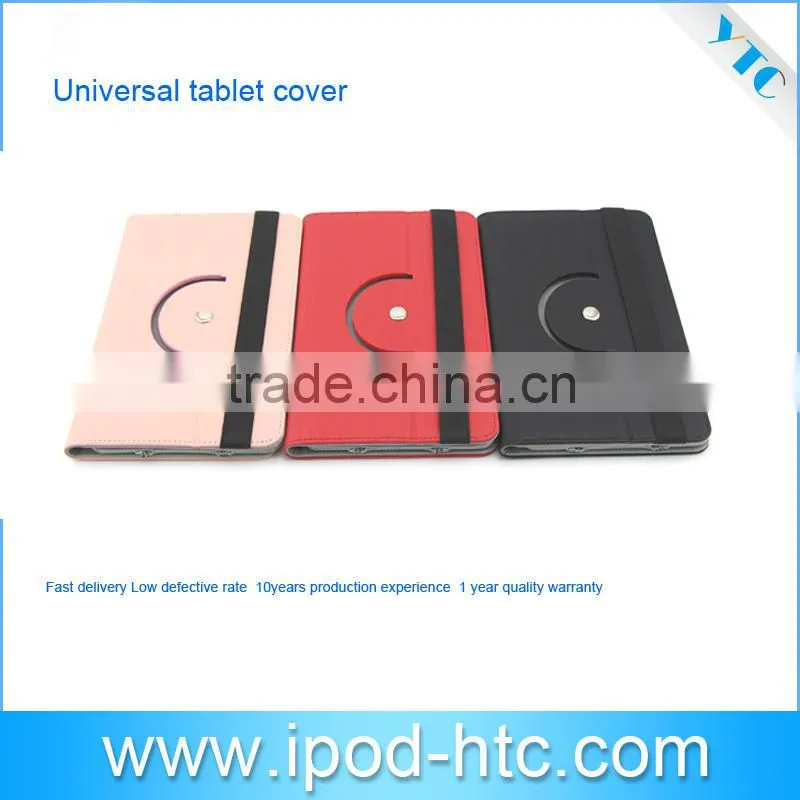 2014 Ultra Slim PU Leather Flip Case, high quality Flip Leather cover, case for universal tablet