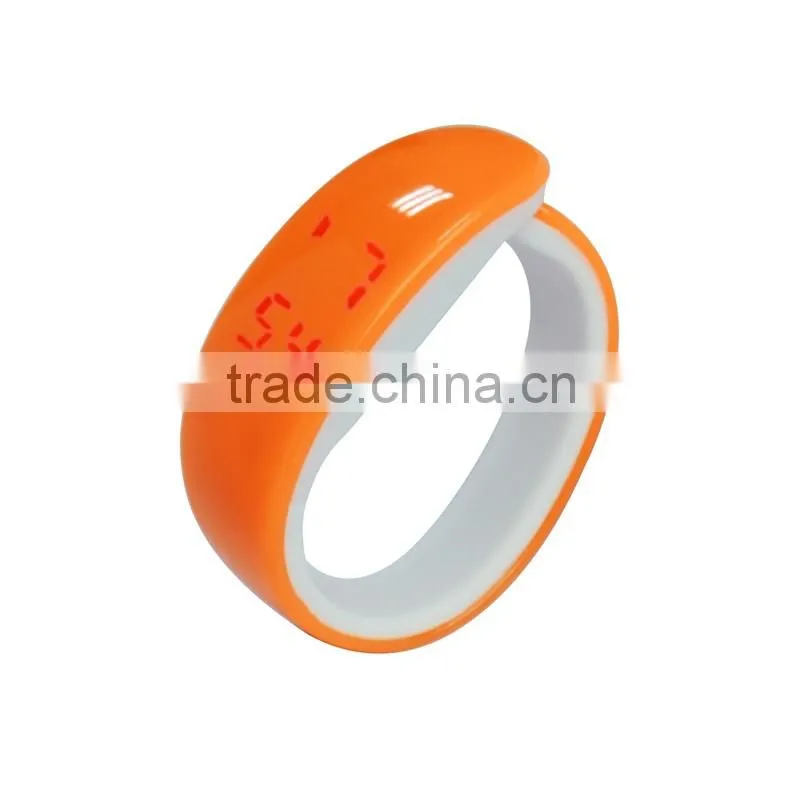 New Fashion Unisex Sport Touch Digital LED Silicone Bracelet Wrist Watch Wholesale