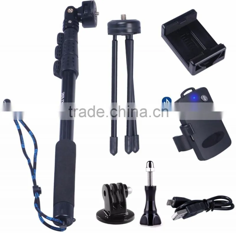 Smatree Y3 Telescopic Selfie Stick with Bluetooth remote shutter