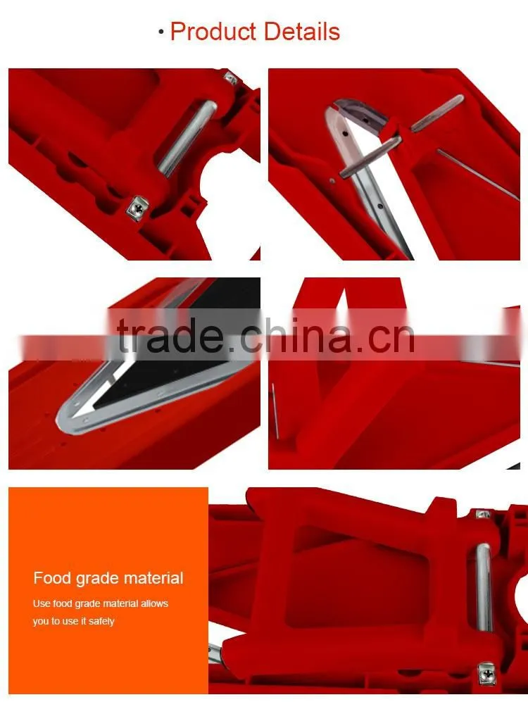 S/S+ABS 39*12*16.5 V-shaped multifunctional vegetable&fruit slicer