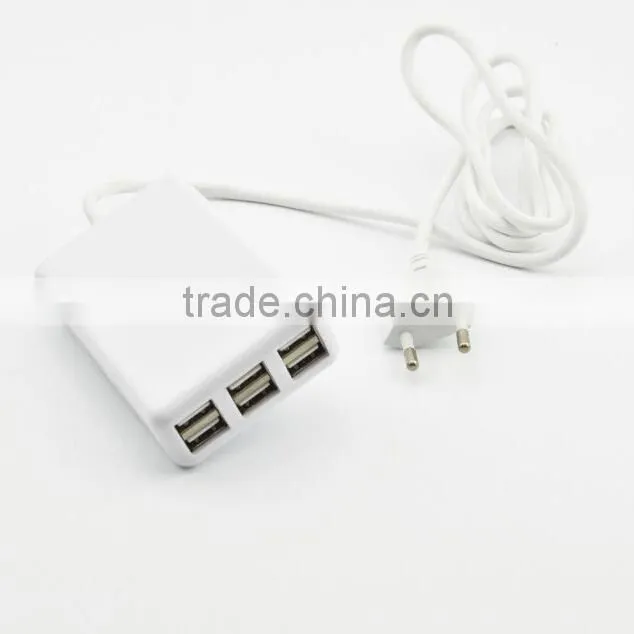 1M Cable USB 2.0 High-Speed 4-Port Splitter Hub Adapter For PC Computer