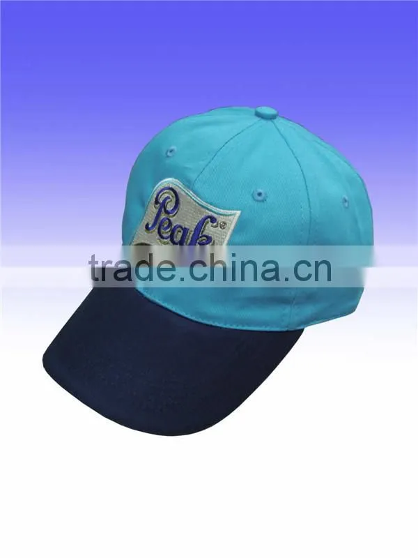 wholesale promotion cheap fancy white yellow baseball caps