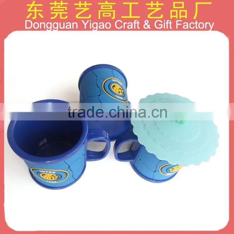Factory sale ABS magic cup with soft pvc grip