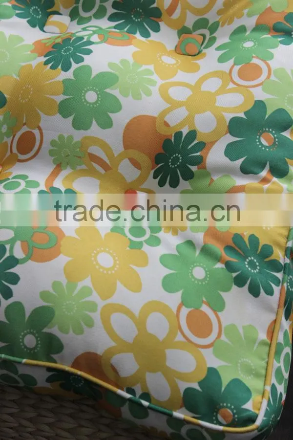 Kikiland Classic Collection African Daisy Soft Warm Tatami Chair Cushion