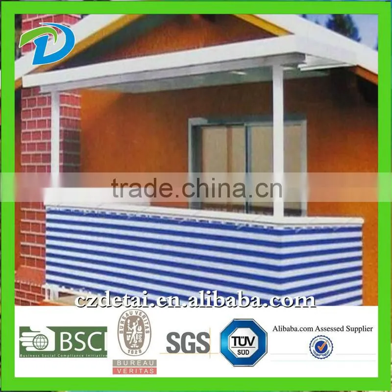 10 years supplier balcony fence cover ,balcony screen, balcony net