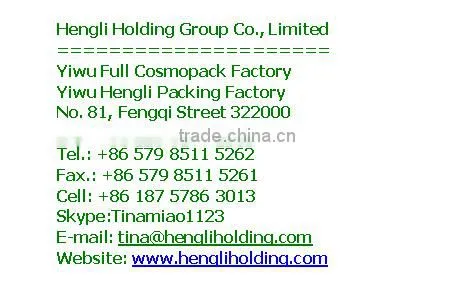 7ml plastic PP roll on perfume bottle