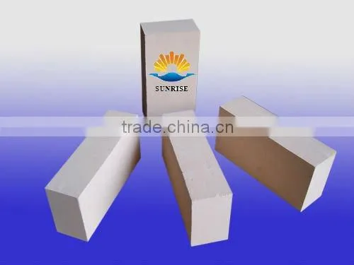 high cold crushing strength LG1.0 high alumina insulating brick
