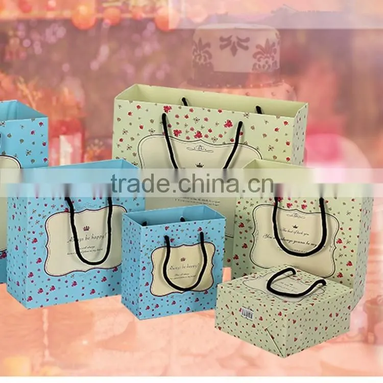2016 Hot Sales Luxury Design Fashion Paper Bag