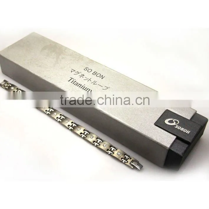 New design healthy titanium germanium magnatic ceramic bracelet