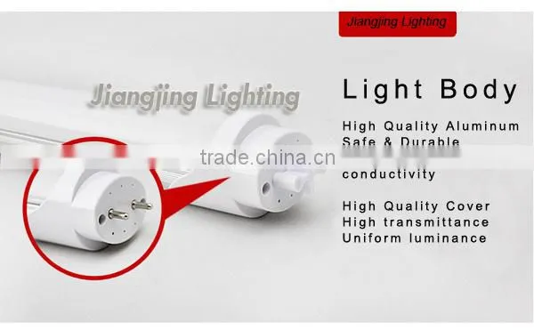 4ft 18W 110lm/W Milky Cover T8 LED Pink Tube Light