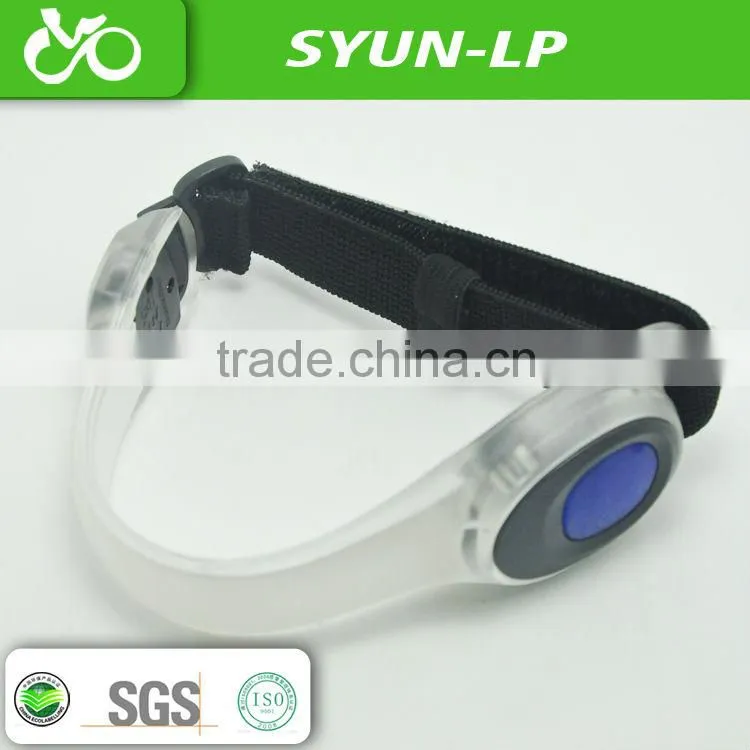 2013 new product outdoor warming hiking bicycle armband led flashlight