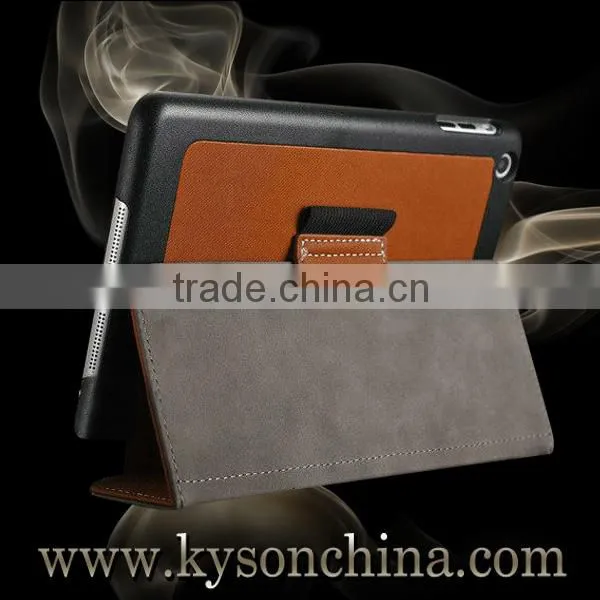 Premium leather cute tablet cover accessories, for ipad leather case