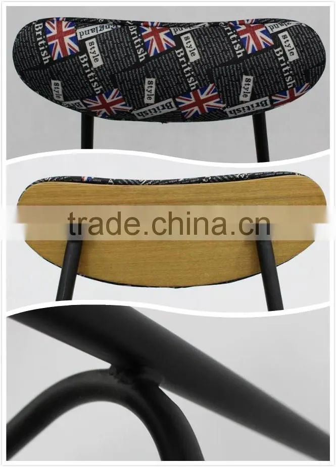 high quality wholesale steel tube coffee chair hotel dinning chairs