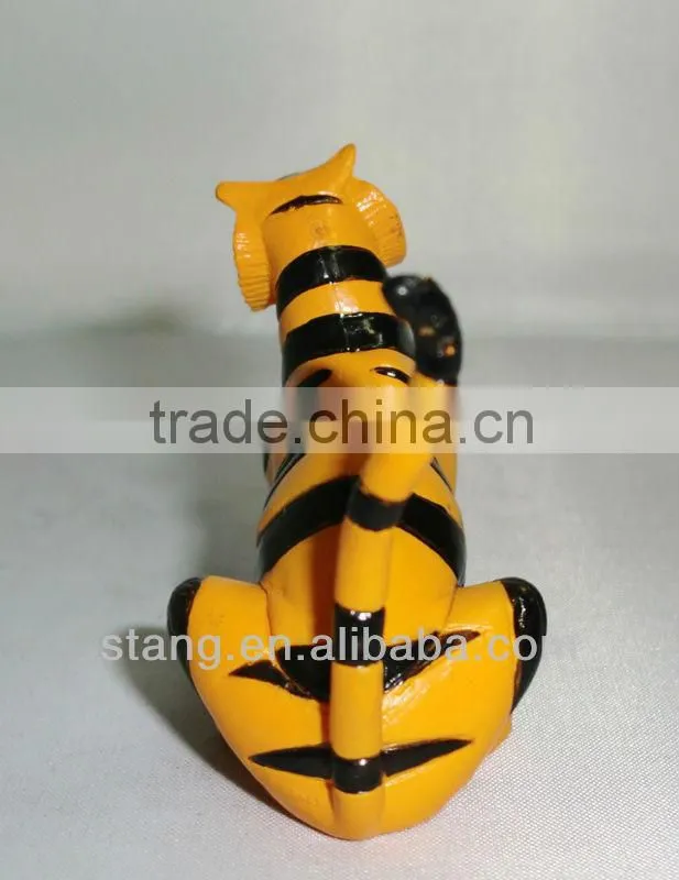 2013 Hot Sale PVC Tiger Doll Toys.Cartoon Doll Craft