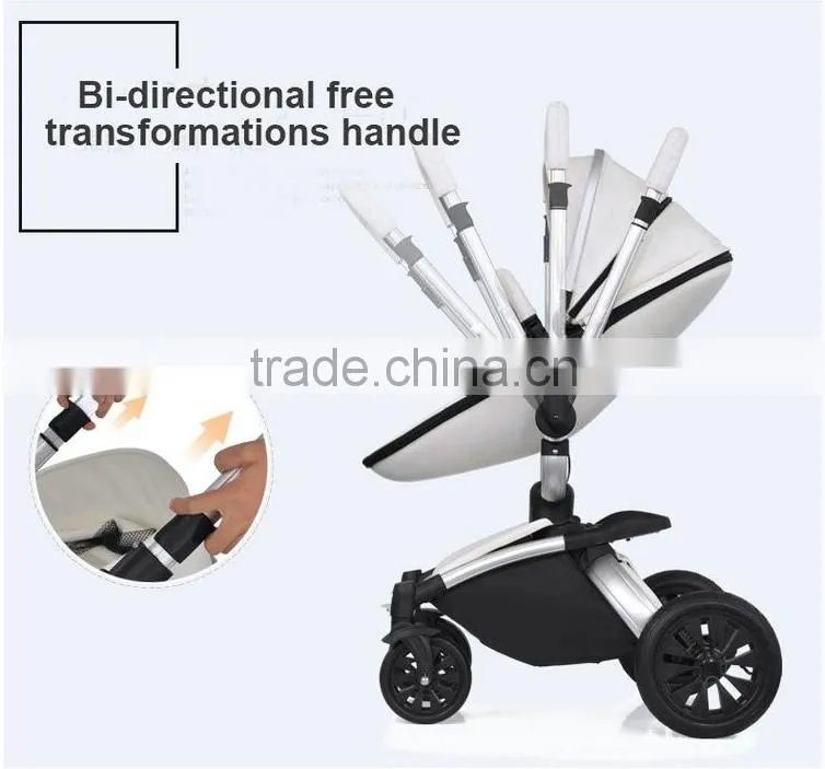 2016 High-view 3 in 1 baby stroller/pram