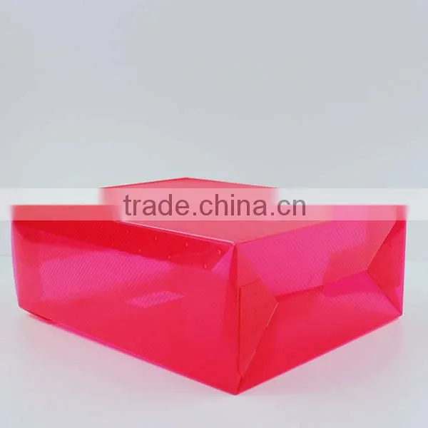 new clear pp rectangle design underwear packaging