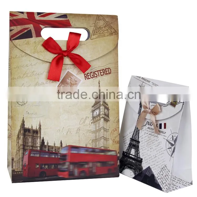 Creative wedding gluing hand gift bags