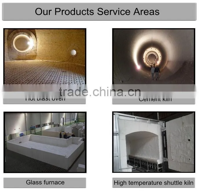 Thermal Mullite Insulating Fire Brick Refractory Blocks For Glass Fusing Kiln