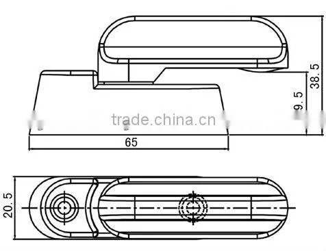 T Handle Lock,Casement Window Lock,Sash Jammer
