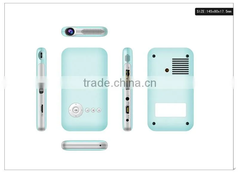 2016 new style Mini portable smart mobile projector
