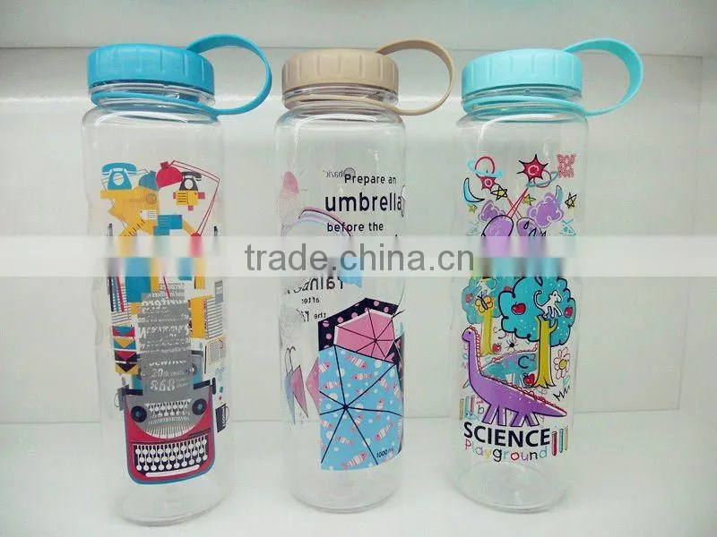 750ml bpa free plastic water bottle